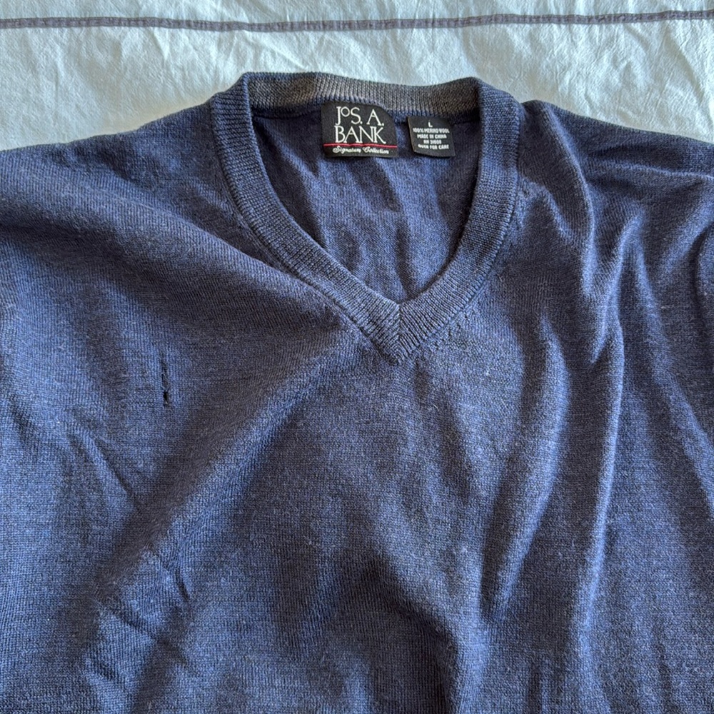 Jos A. Bank Merino Wool Sweater